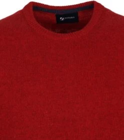 Suitable Lamswol Trui O-Hals Rood 13 Suitable Lamswol Trui O-Hals Rood -Kleding Kortingswinkel 71296 2 1