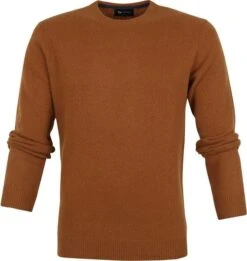 Suitable Lamswol Trui O-Hals Camel -Kleding Kortingswinkel 71297 5 1