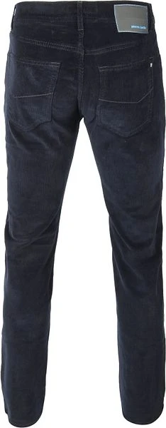 Pierre Cardin Lyon Voyage Corduroy Broek Donkerblauw 6 Pierre Cardin Lyon Voyage Corduroy Broek Donkerblauw - Afbeelding 4