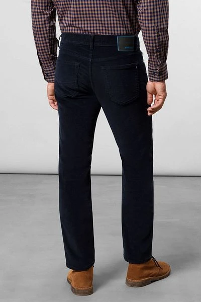 Pierre Cardin Lyon Voyage Corduroy Broek Donkerblauw 8 Pierre Cardin Lyon Voyage Corduroy Broek Donkerblauw - Afbeelding 6