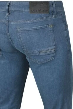 Cast Iron Riser Slim Jeans Blauw -Kleding Kortingswinkel 71403 3