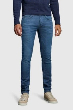 Cast Iron Riser Slim Jeans Blauw -Kleding Kortingswinkel 71403 5