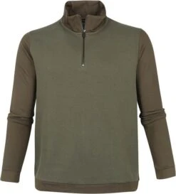 Suitable Prestige Haco Pullover Half Zip Olijfgroen 12 Suitable Prestige Haco Pullover Half Zip Olijfgroen -Kleding Kortingswinkel 71415 1 1