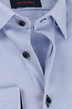 Suitable Overhemd Smart HBD Wiber Blauw -Kleding Kortingswinkel 71559 2