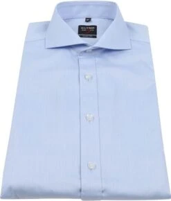 OLYMP Overhemd Level 5 Lichtblauw BF -Kleding Kortingswinkel 71677 3 1