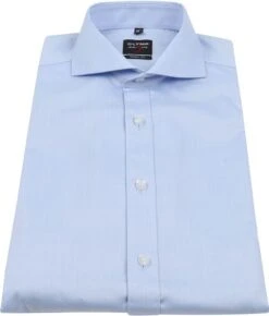 OLYMP Overhemd Level 5 Lichtblauw BF -Kleding Kortingswinkel 71677 3