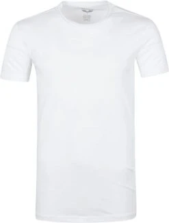 PME Legend Basic T-shirt 2-Pack O-Hals Wit -Kleding Kortingswinkel 71802 2