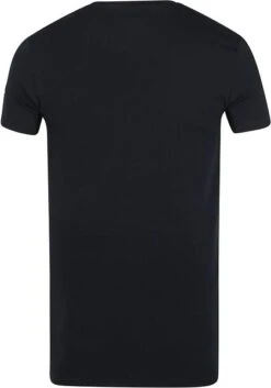 PME Legend Basic T-shirt 2-Pack O-Hals Zwart -Kleding Kortingswinkel 71803 4