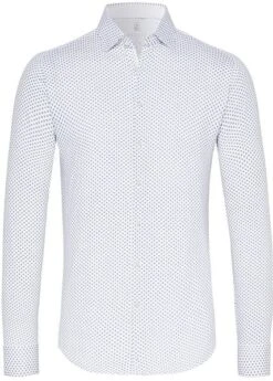 Desoto Overhemd Kent Grafische Print Wit 13 Desoto Overhemd Kent Grafische Print Wit -Kleding Kortingswinkel 71814 1 1