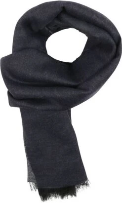 Suitable Heren Sjaal Vlak Zwart 21-06