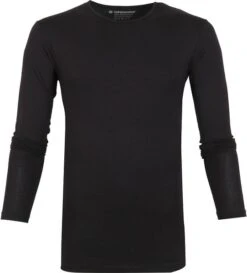 Garage Basic Longsleeve T-Shirt Stretch Zwart