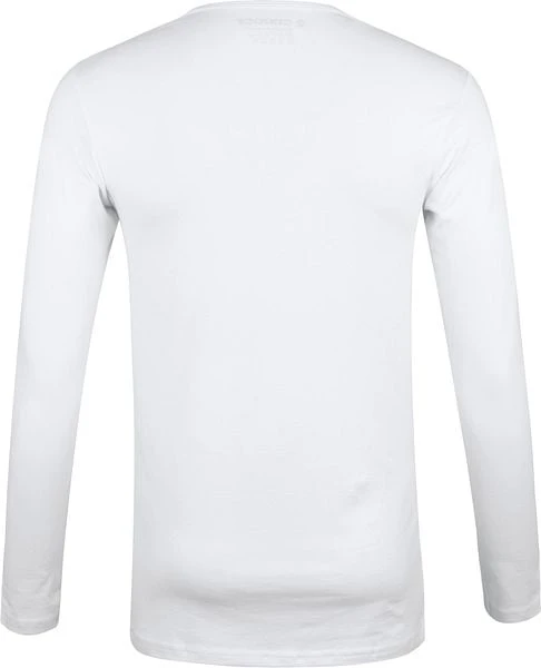 Garage Basic Longsleeve T-Shirt Stretch Wit 8 Garage Basic Longsleeve T-Shirt Stretch Wit - Afbeelding 6