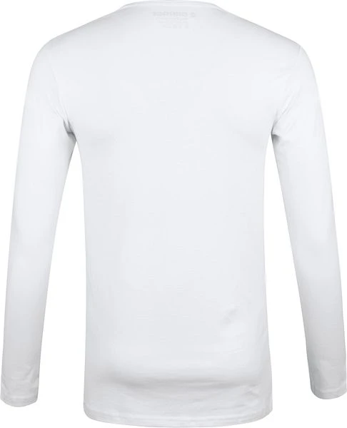 Garage Basic Longsleeve T-Shirt Stretch Wit 5 Garage Basic Longsleeve T-Shirt Stretch Wit - Afbeelding 3