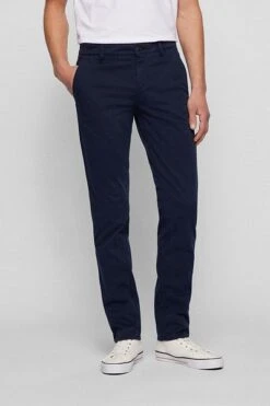 Hugo Boss Chino Schino Slim Donkerblauw -Kleding Kortingswinkel 71960 9