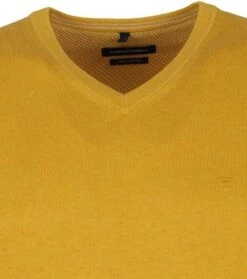 Casa Moda Pullover V-hals Geel -Kleding Kortingswinkel 71978 5 1