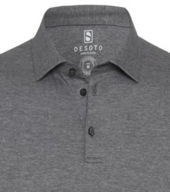 Desoto New Hai Polo LS Grijs -Kleding Kortingswinkel 71987 2 1