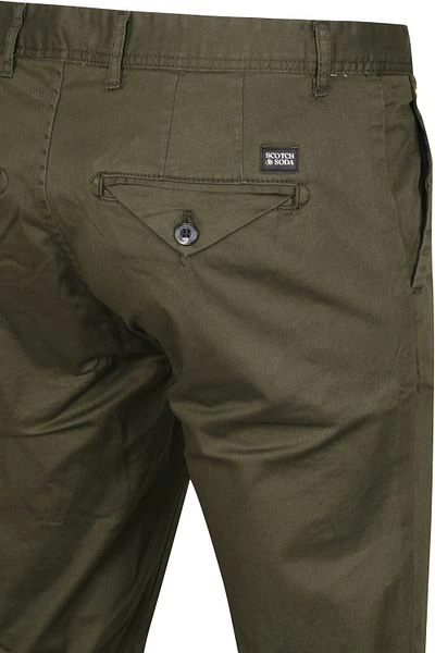 Scotch And Soda Chino Stuart Donkergroen 8 Scotch And Soda Chino Stuart Donkergroen - Afbeelding 6