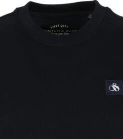 Scotch And Soda Sweater Felpa Donkerblauw -Kleding Kortingswinkel 72021 2