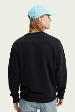 Scotch And Soda Sweater Felpa Donkerblauw -Kleding Kortingswinkel 72021 5