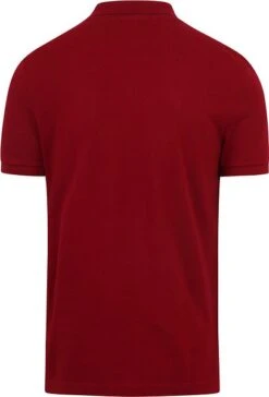 Lacoste Poloshirt Pique Bordeaux -Kleding Kortingswinkel 72031 10