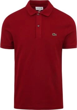 Lacoste Poloshirt Pique Bordeaux