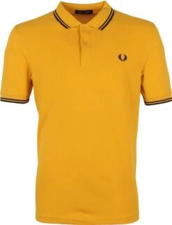 Fred Perry Polo M3600-P28 Geel -Kleding Kortingswinkel 72084 1 1