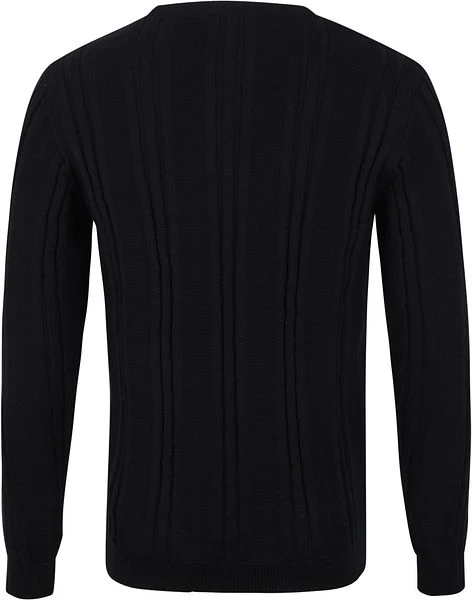 KnowledgeCotton Apparel Trui Donker Blauw 8 KnowledgeCotton Apparel Trui Donker Blauw - Afbeelding 6