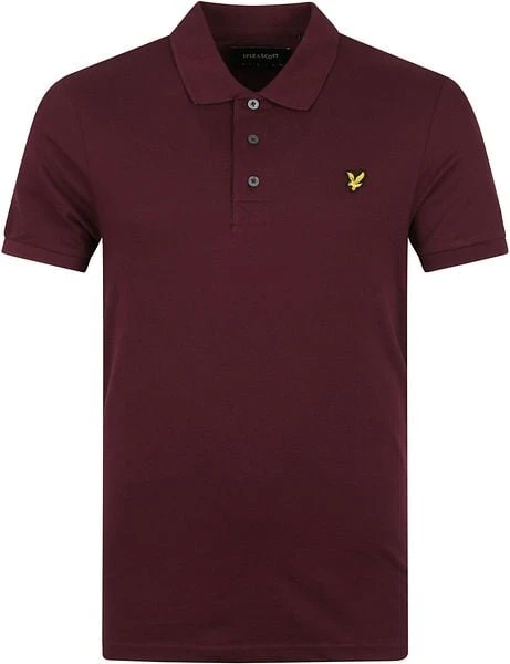 Lyle And Scott Polo Burgundy 8 Lyle And Scott Polo Burgundy - Afbeelding 6
