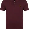 Lyle And Scott Polo Burgundy