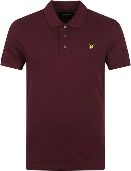 Lyle And Scott Polo Burgundy 3 Lyle And Scott Polo Burgundy