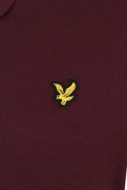 Lyle And Scott Polo Burgundy 11 Lyle And Scott Polo Burgundy -Kleding Kortingswinkel 72124 3
