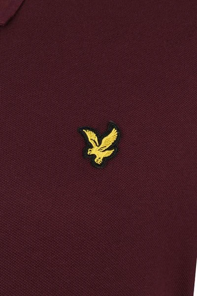 Lyle And Scott Polo Burgundy 6 Lyle And Scott Polo Burgundy - Afbeelding 4