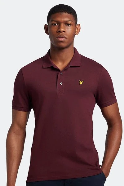 Lyle And Scott Polo Burgundy 4 Lyle And Scott Polo Burgundy - Afbeelding 2