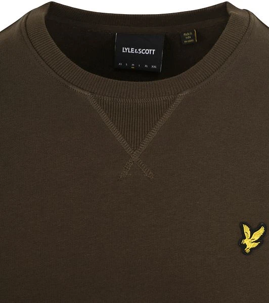 Lyle & Scott Trui Olive 5 Lyle & Scott Trui Olive - Afbeelding 3