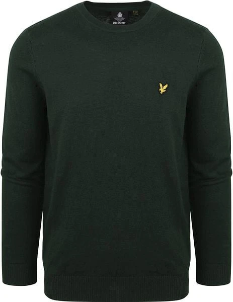 Lyle & Scott Trui Donkergroen 8 Lyle & Scott Trui Donkergroen - Afbeelding 6