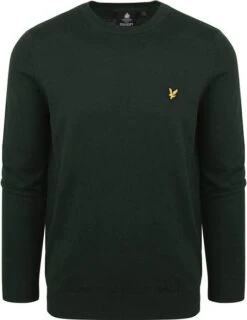 Lyle & Scott Trui Donkergroen