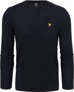 Lyle & Scott Navy Trui -Kleding Kortingswinkel 72144 6 1