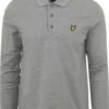 Lyle And Scott Longsleeve Polo Grijs