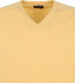 William Lockie V-Hals Geel Lamswol -Kleding Kortingswinkel 72150 2