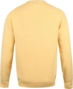 William Lockie V-Hals Geel Lamswol -Kleding Kortingswinkel 72150 4