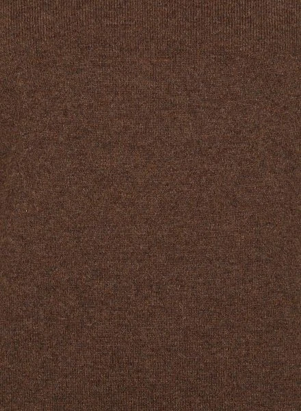 William Lockie V-Hals Lamswol Bruin 5 William Lockie V-Hals Lamswol Bruin - Afbeelding 3