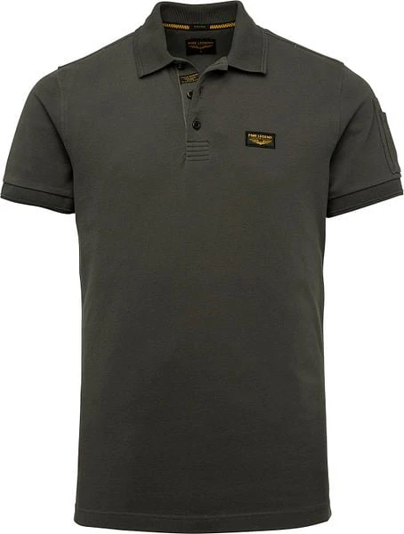 PME Legend Polo Donkergroen 6 PME Legend Polo Donkergroen - Afbeelding 4