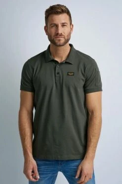 PME Legend Polo Donkergroen 12 PME Legend Polo Donkergroen -Kleding Kortingswinkel 72205 3 1