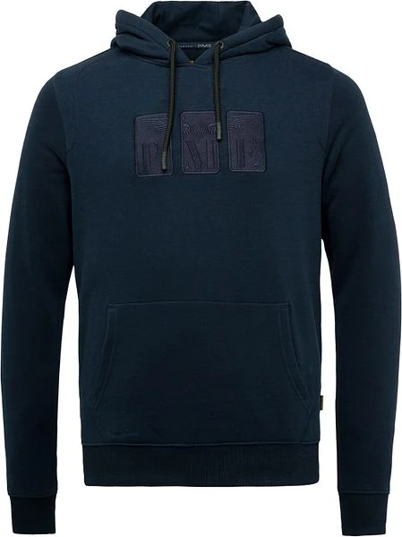 PME Legend Hoodie Brushed Sweat Donkerblauw 3 PME Legend Hoodie Brushed Sweat Donkerblauw