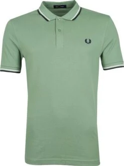 Fred Perry Polo Groen E36 12 Fred Perry Polo Groen E36 -Kleding Kortingswinkel 72213 1 1