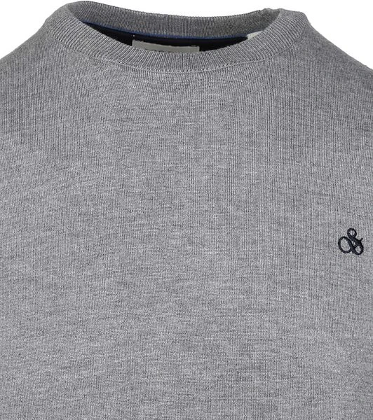 Scotch And Soda Pullover Grijs Melange 6 Scotch And Soda Pullover Grijs Melange - Afbeelding 4