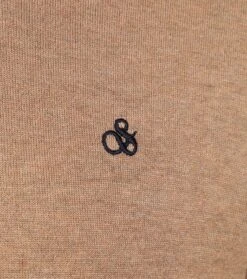 Scotch And Soda Pullover Camel Melange -Kleding Kortingswinkel 72247 3