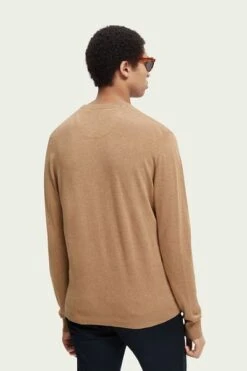 Scotch And Soda Pullover Camel Melange -Kleding Kortingswinkel 72247 5