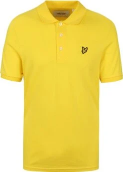 Lyle And Scott Polo Geel