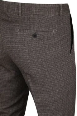 Suitable Pantalon Jersey Ruit Bruin 11 Suitable Pantalon Jersey Ruit Bruin -Kleding Kortingswinkel 72344 3